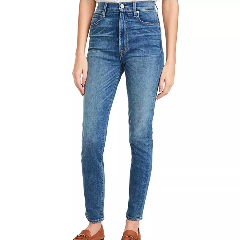 SLVRLAKE Beatnik Anything Goes High Rise Blue Denim Skinny Jeans Size‎ 26